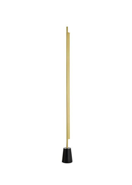 Compendium Gold Brass Led Floor Lamp