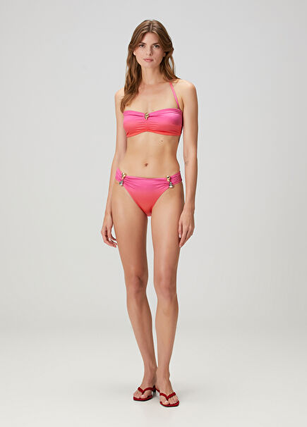 Lana Pink Gradient Bikini Bottoms