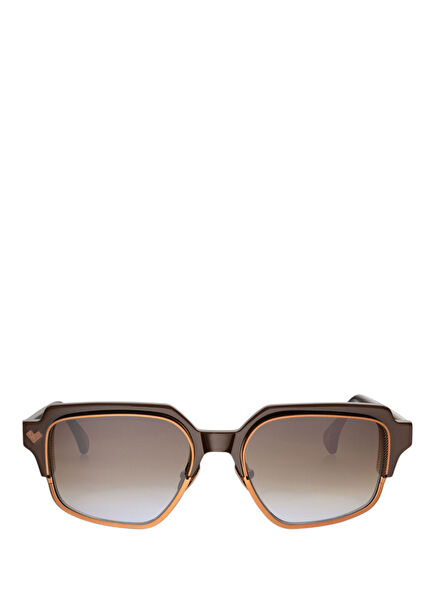 Vysen The Fier Kahverengi Asetat Unisex Güneş Gözlüğü