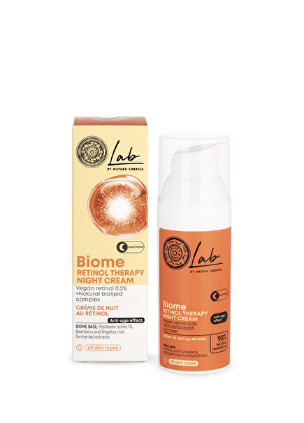 Lab by NS Biome Retinol Terapi Leke Karşıtı Gece Yüz Bakım Kremi 50 ml