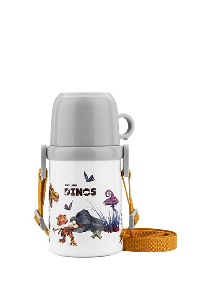 Dinos Çelik Bardaklı Termo Suluk Matara 380 ml