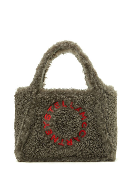 Gray Logo Women's Bag