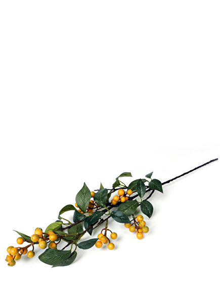 Yellow Kokina Grass Artificial Flower 74 cm