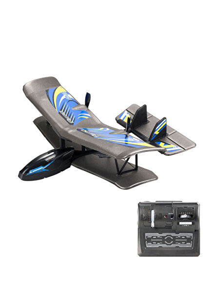 85739 Blue Bi-Wing Evo Controlled Aircraft