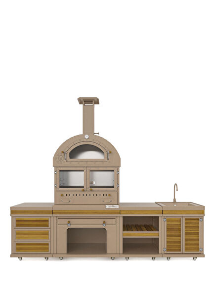 Feniks Naturel Long Chef Open Mink Barbecue