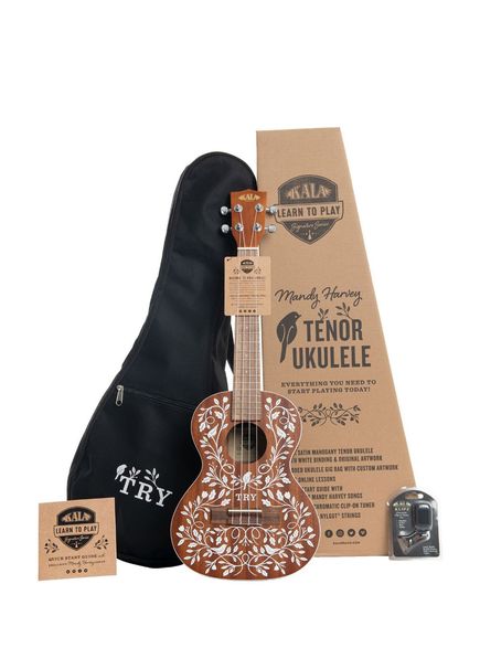 Mandy Harvey Signature Tenor Ukulele Başlangıç Seti