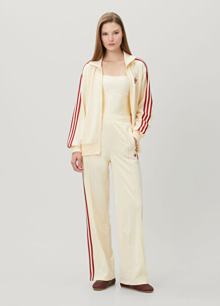 Firebird Loose Krem Kırmızı Eşofman Altı