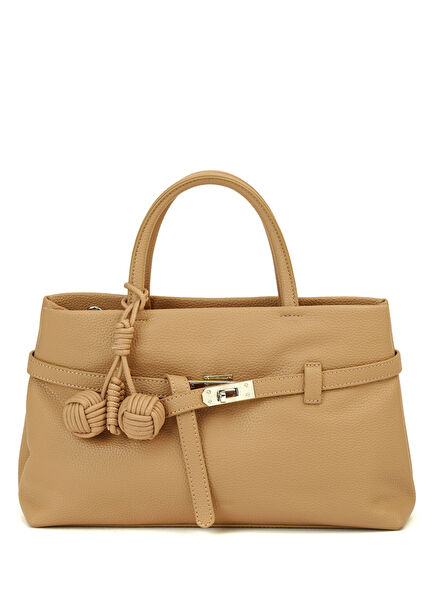 Camel Printed Women's Bag