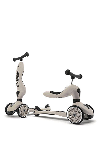 Highwaykick 1 Açık Gri Oturaklı Çocuk Scooter