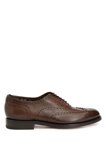 Dark Brown Men's Leather Shoes