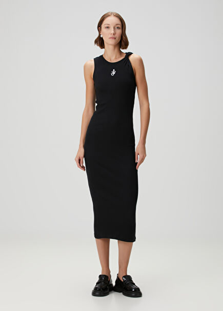 Black Midi Dress