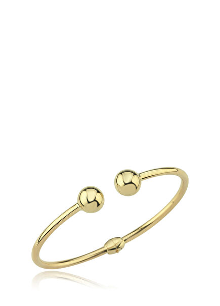 Top 14 Ayar Altın Kadın Kelepçe Bileklik