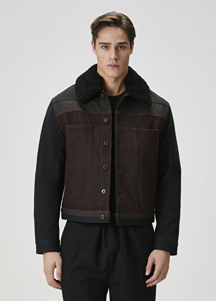 x Albers Brown Denim Jacket