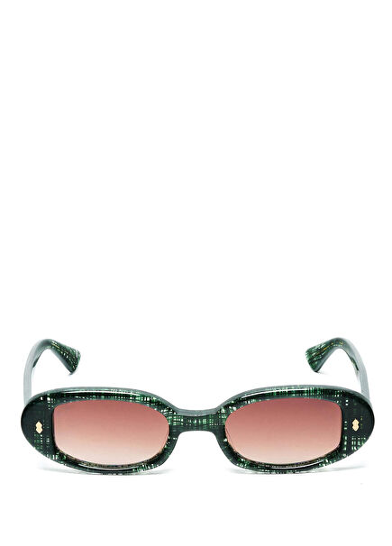 Sole Col.2 Transparan Yeşil Asetat Unisex Güneş Gözlüğü