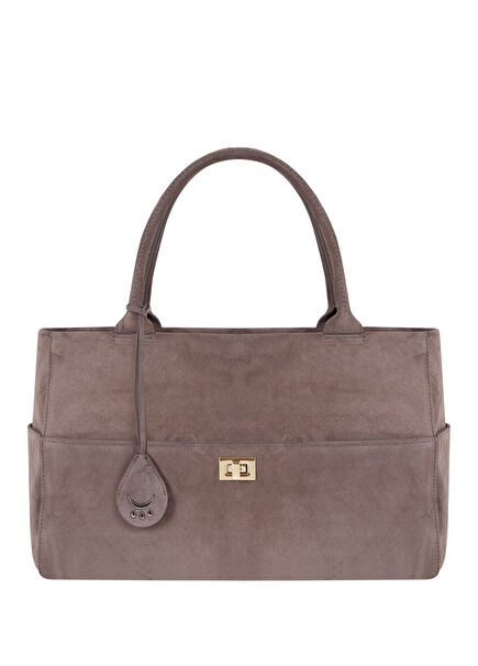 Diana Mink Suede Leather Women's Handbag