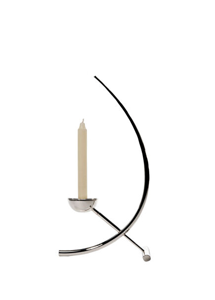 Decorative Silver Candelabra