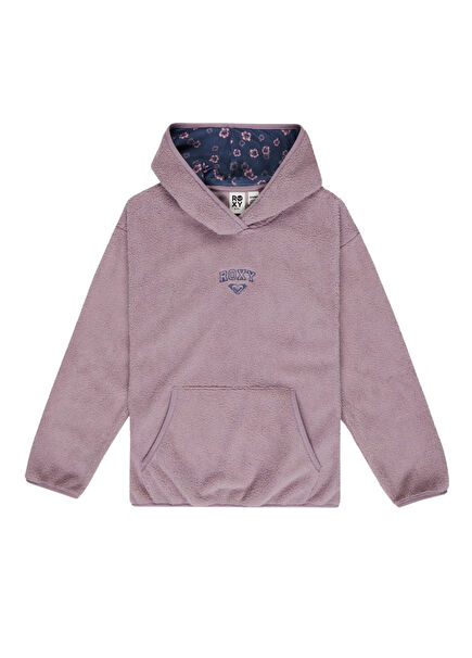 My Oh My Mor Kapüşonlu Kız Çocuk Spor Sweatshirt