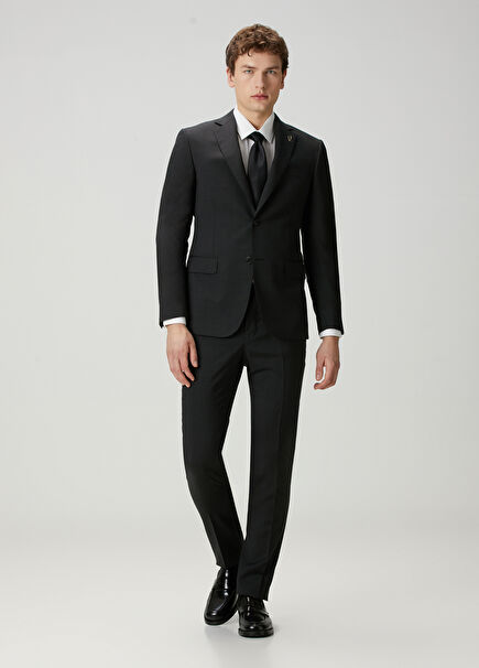 Key Anthracite Wool Suit