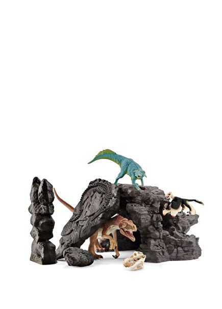 Mağaralı Dino Set