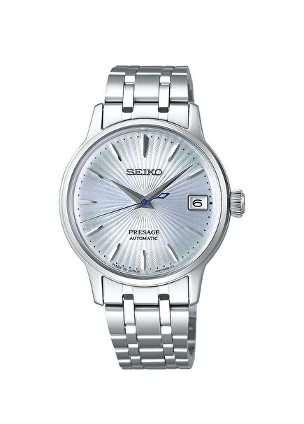 SEIRP841J Metalik Gri Çelik Erkek Kol Saati