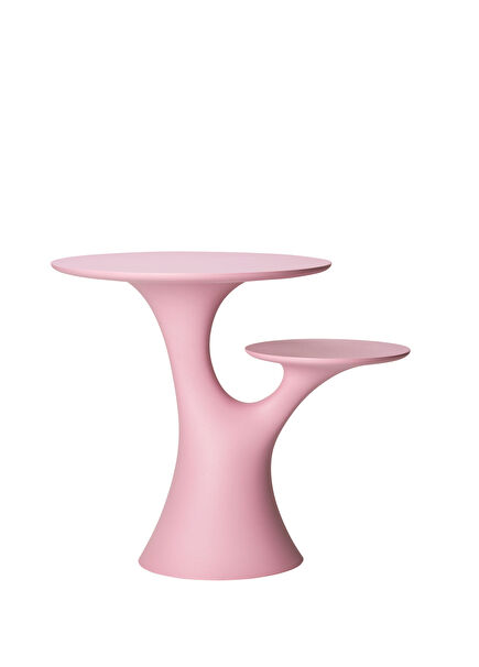 Rabbit Tree Pembe İki Başlıklı Yan Sehpa