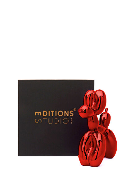 Jeff Koons Balloon Dog Kırmızı Heykel