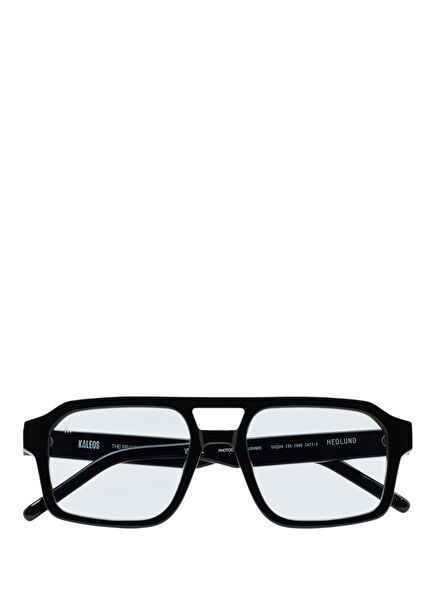 Hedlund Siyah Mavi Asetat Unisex Güneş Gözlüğü