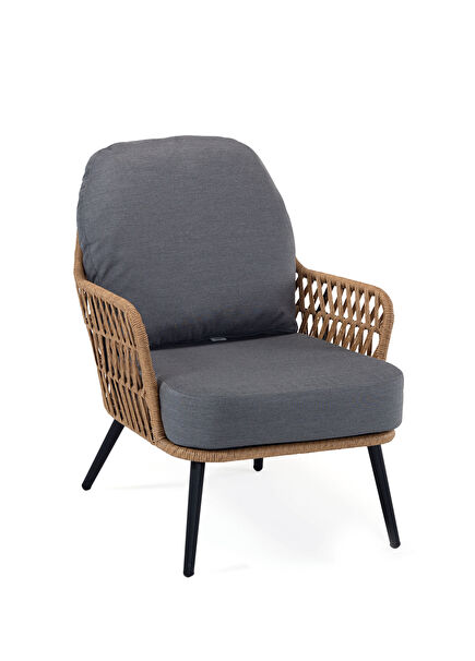 Kepa Naturel Rattan Bahçe Koltuğu