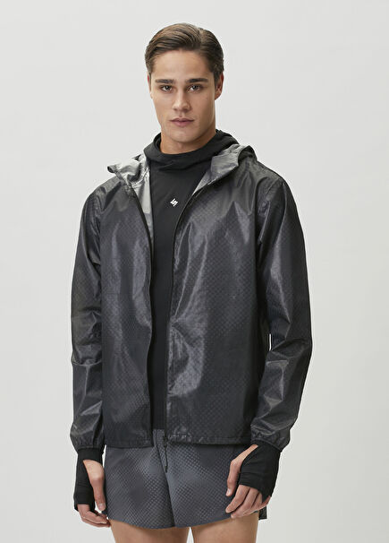 Anthracite Hooded Coat