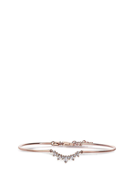 Eve 3 Diamond Stone 14K Gold Women's Bracelet