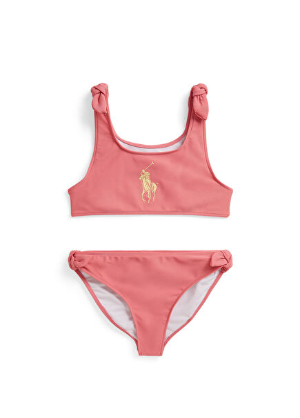 Pink Girls Bikini Set