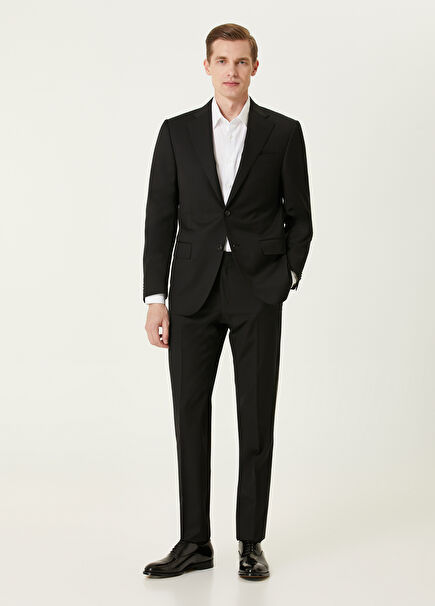 Black Wool Suit