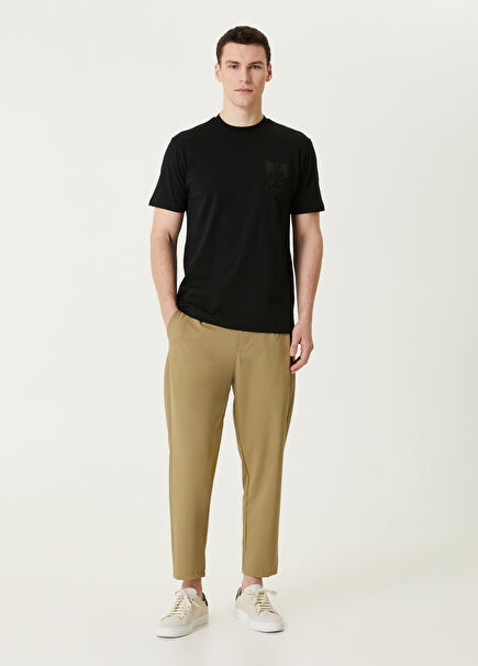 Khaki Pleated Trousers