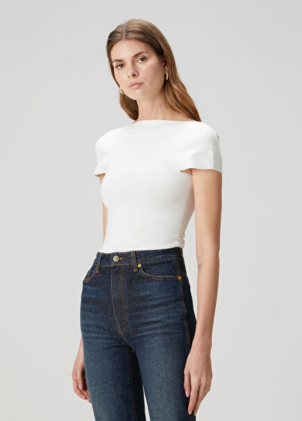 Basile White Bodysuit