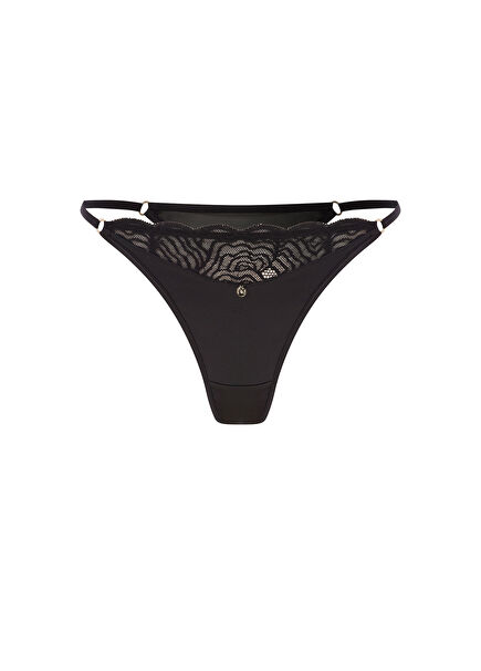 Monica Black Women's Thong