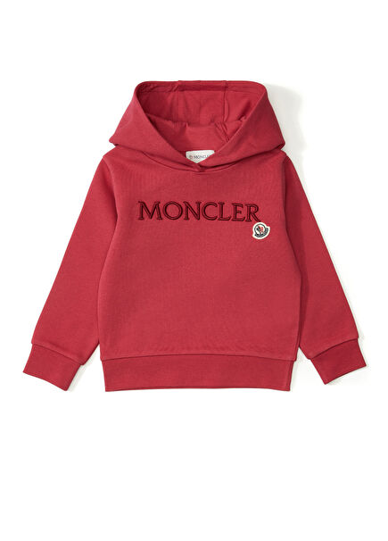 Red Hooded Girls Sweatshirt