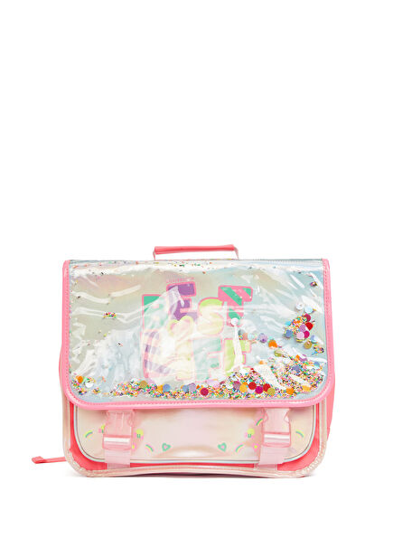 Neon Satchel Multicolor Girls Backpack