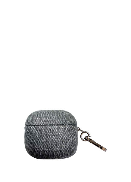 Airpods 4.Nesil Siyah Kumaş Kılıf 