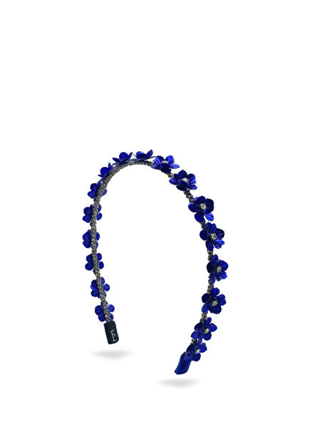 Siena Mini Mavi Kız Çocuk Taç