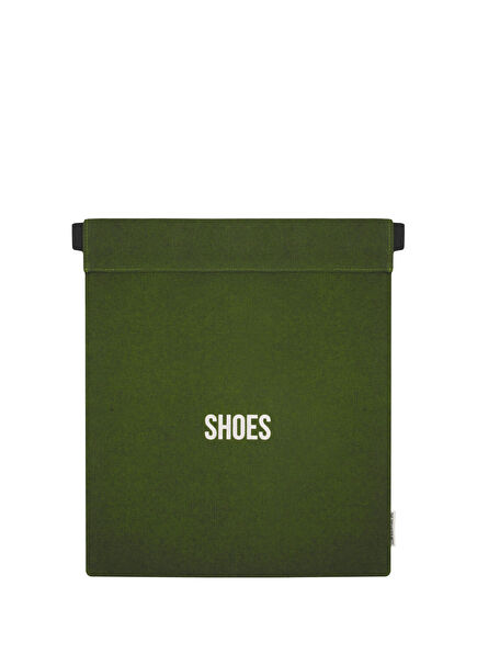 ✓ Green Drawstring Travel Shoe Bag