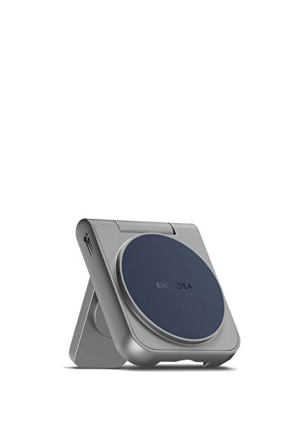 MagDuo Navy Blue 2in1 Foldable 15W + 2.5W Desktop Fast Charging Stand