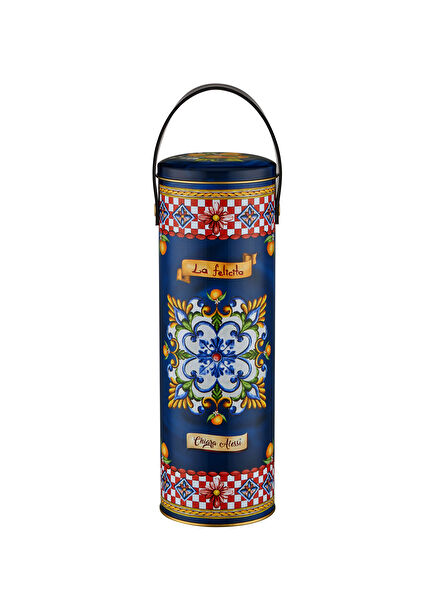 La Felicita Mavi Metal Saklama Kabı