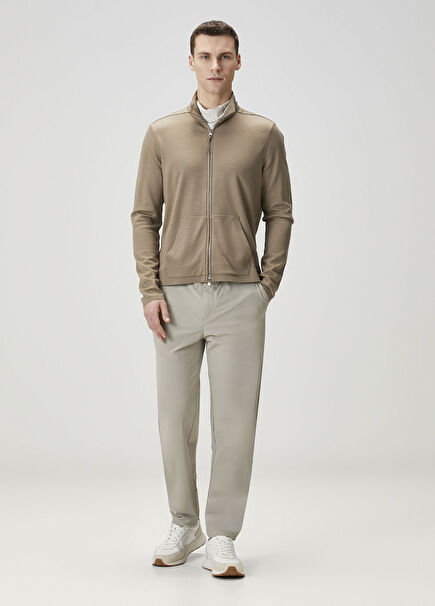 Taba Yün Triko Hırka