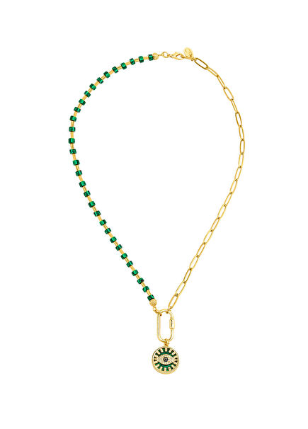 Your Side Malahit Kadın Altın Kolye