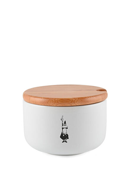  Bamboo Porselen Beyaz Şekerlik