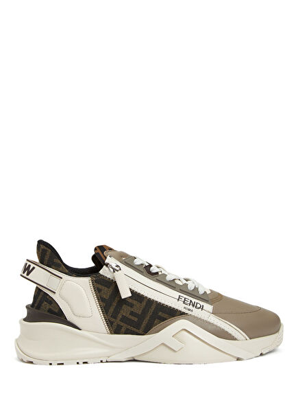 Fendi Flow Vizon Kadın Deri Sneaker
