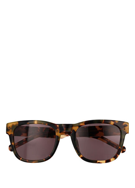 HS993 54 S03 Kahverengi Asetat Kadın Güneş Gözlüğü