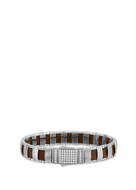 Rovere 925 Sterling Silver Men's Bracelet