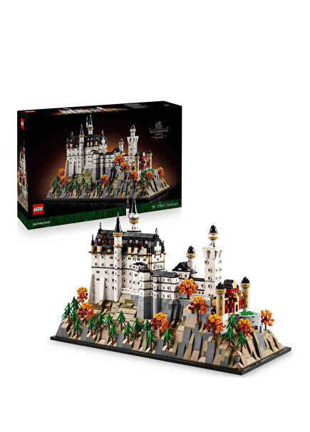 Architecture Castle Euschwanstein 3455Piece Collectible Model Souvenir Building Toy for Ages 18+ 21063