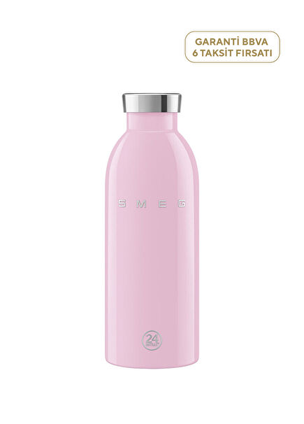 Clima Bottle Pembe Çelik Termos 500 ml